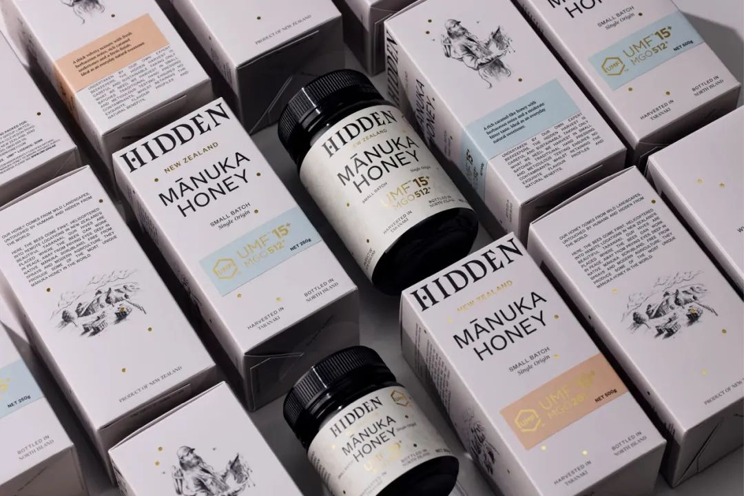 深圳品牌设计｜来自新西兰一个品牌两个系列的蜂蜜包装设计项目